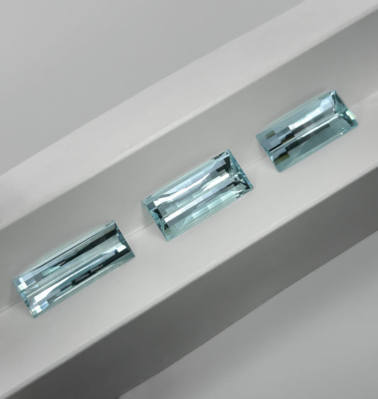 Aguamarinas (Trio) 29,36 Quilates