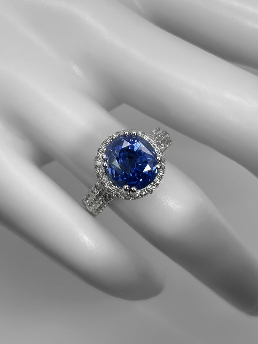 Sortija Zafiro 6,13 Quilates