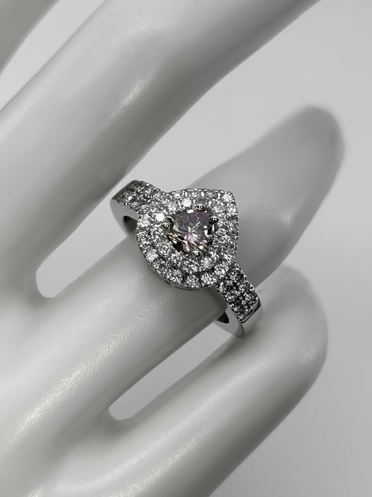 Sortija Diamante Rosa 0,51 Quilates