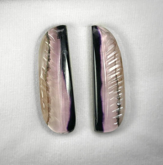 Fluorita (Pareja Carvings) 37,18 Quilates