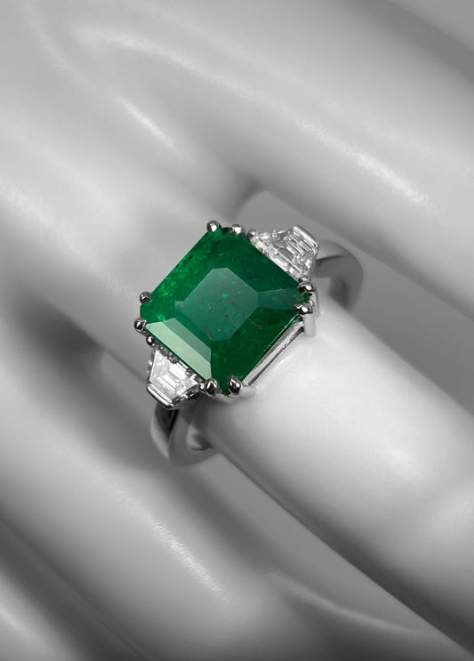 Sortija Esmeralda Colombia 3,69 Quilates