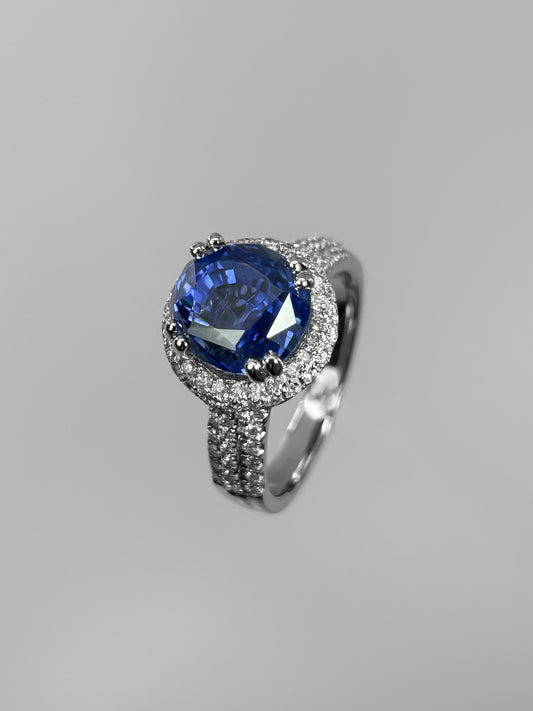 Sortija Zafiro 6,13 Quilates