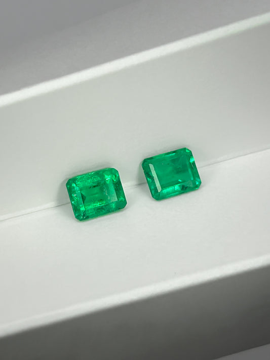 Esmeralda 1,85 Quilates (Pareja) Colombia