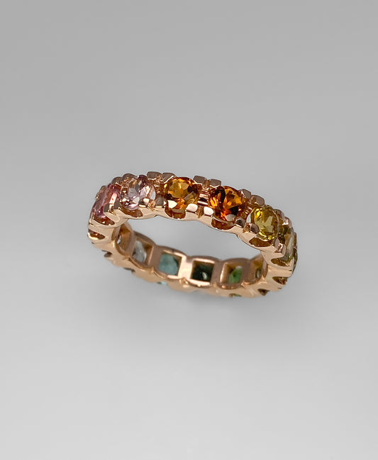 Sortija Infinity Turmalinas