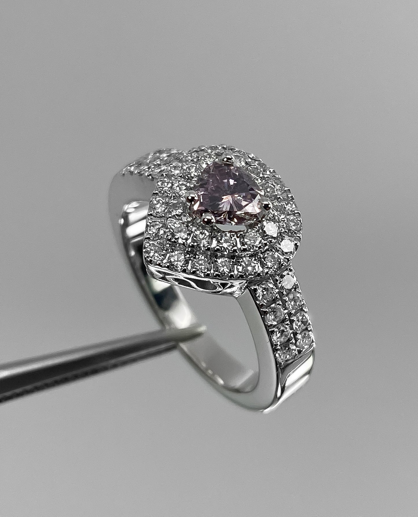 Sortija Diamante Rosa 0,51 Quilates