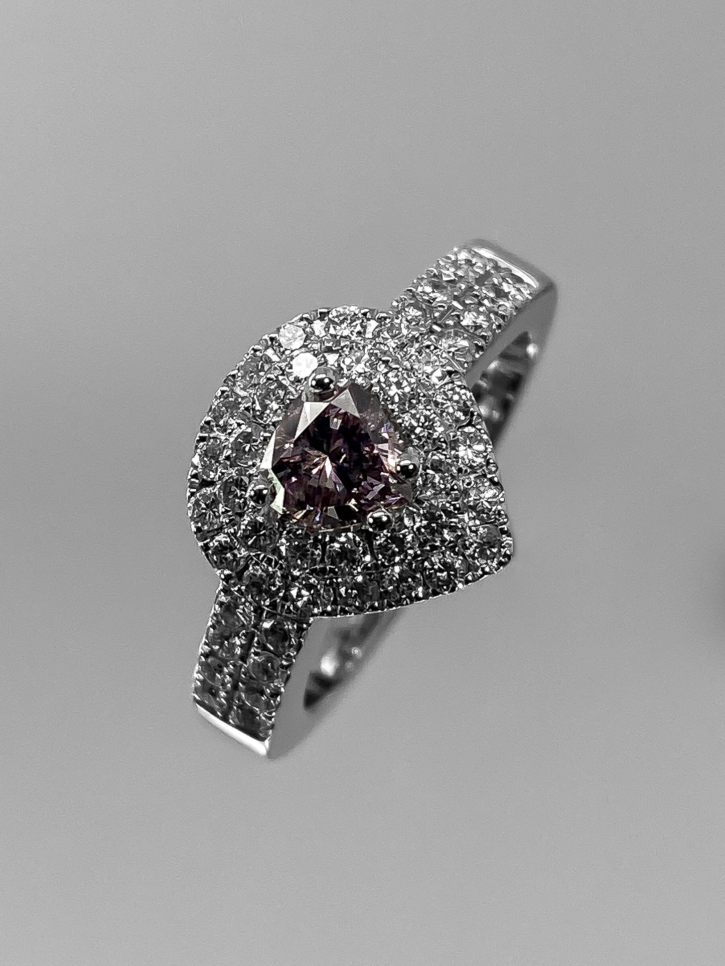 Sortija Diamante Rosa 0,51 Quilates