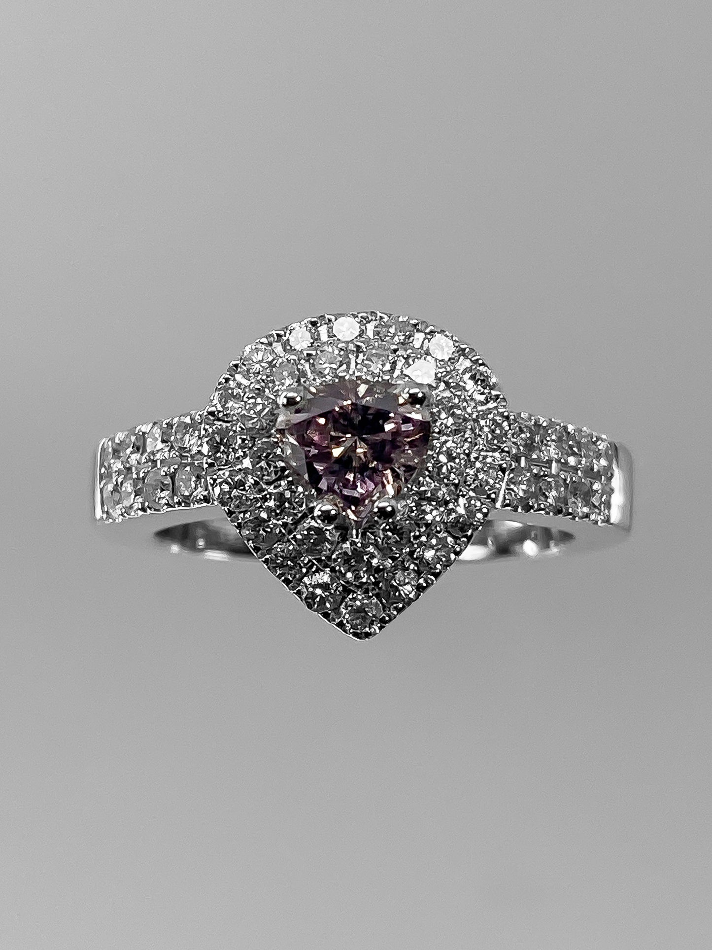 Sortija Diamante Rosa 0,51 Quilates