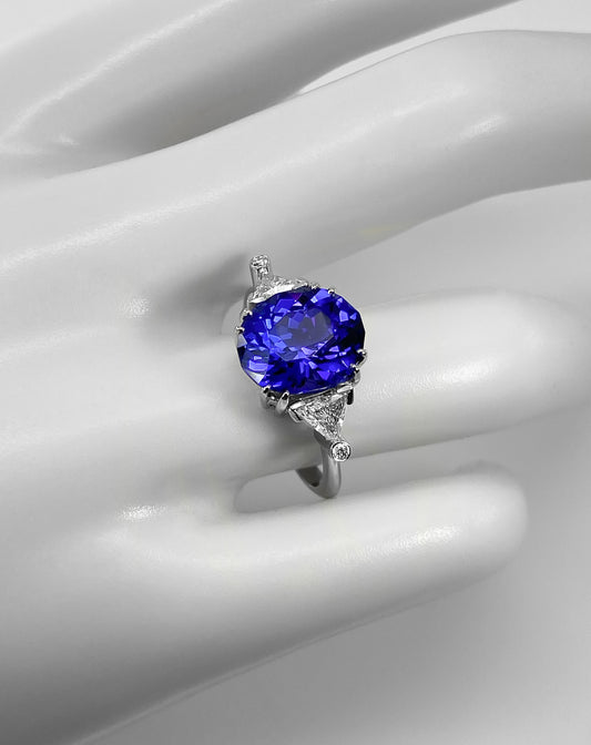 Sortija Tanzanita 4,07 Quilates